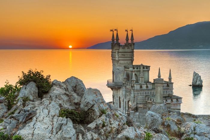 Замок Крым Гнездо Ласточек